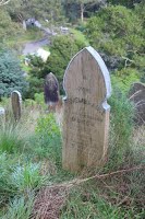 Wooden Grave Marker Walhalla Public Cemetery